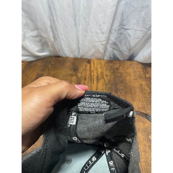 NEW ERA NY GIANTS CRAFTED IN USA flag patch 9FIFTY SNAPBACK HAT GRAY CAP NFL - Picture 8 of 10